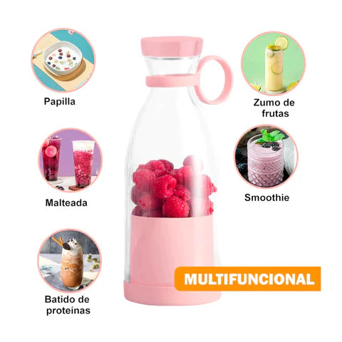 MINI LICUADORA DE BATIDOS PORTATIL🍹✨