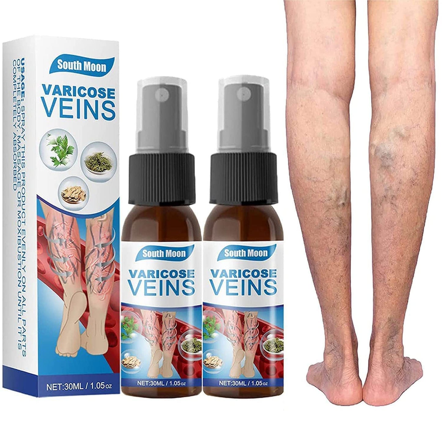 🚨(2x1)🚨Varicose Veins™ - Elimina Várices Rápidamente con el Spray Veins! 🌿 Alivio Efectivo y Natural 🚨2por1 😱