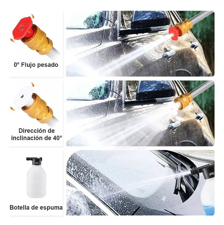 Pistola Lavadora Portátil 💦(Super Potente💪) 2 baterias🔋48W⚡