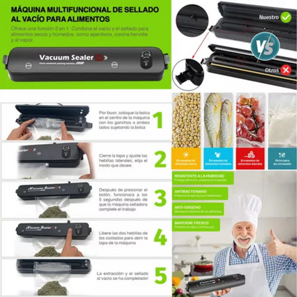 Selladora SEALER PRO™ Al Vacio