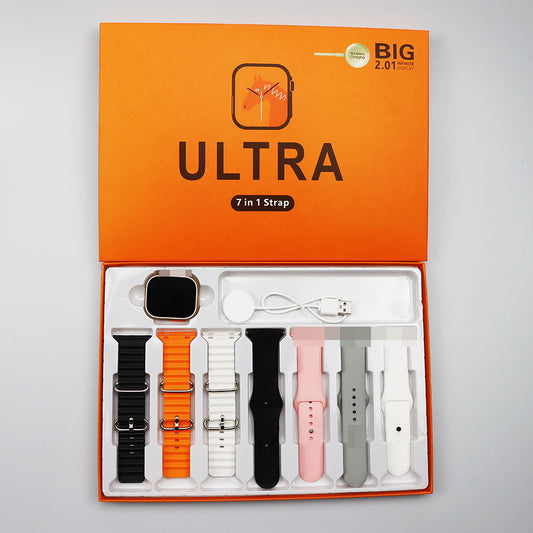⌚📲Smartwatch Ultra Pro + 7 CORREAS ⛓️