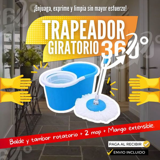 TRAPEADOR MAGIC 360° x2 mopas✨🏡