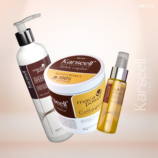 Pack Cuidado Capilar KARSEELL - Shampoo + Crema Capilar + Aceite de Argan