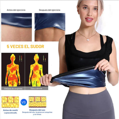 🔥CAMISETA TERMICA REDUCTORA ORIGINAL®🥵Maximiza tus resultados💪