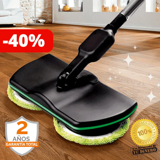 Mopa Eléctrica Inalámbrica con pulidora - TURBOMOP®