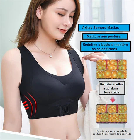 Brasier Corrector de Postura Aumento de Busto Secret Lane®