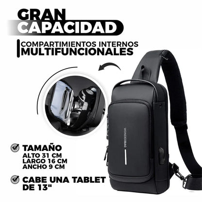 Bandolera/Shoulder Bag™ - Antirrobo e impermeable