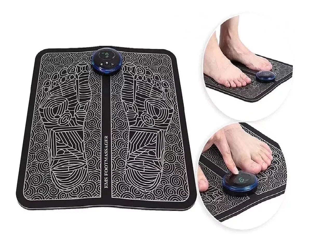 TAPETE MASAJEADOR DE PIES REDUCE EL DOLOR Y LA HINCHZÓN 👣 Salud Tienda Aparatto 