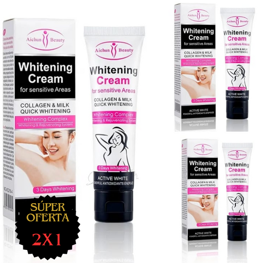 PROMO- 2Unds Crema Blanqueadora® Aclarante Piel y Más!!